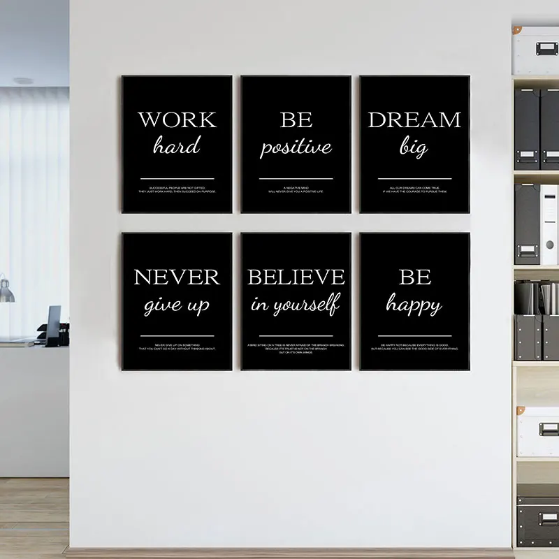 モダンでシンプルなインスピレーションを与える引用句ダイヤモン - Home Office Room Inspiration のレビューと価格