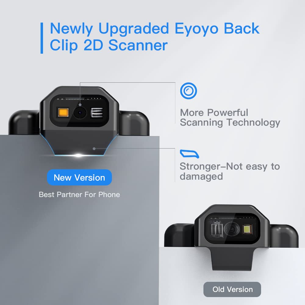 Eyoyo EY-017 バッククリップ Bluetooth - Document Scanner Portable のレビューと価格