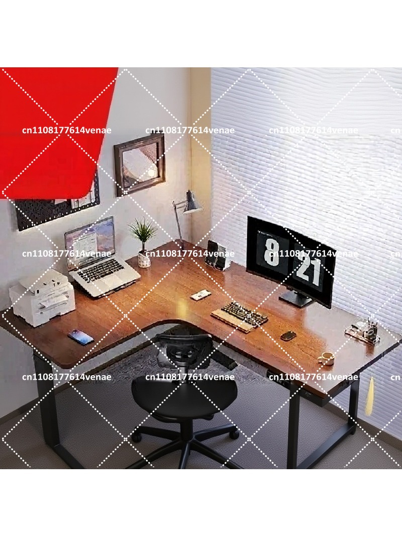 インテリジェント電動昇降式L字型コーナーデスク脚（ホームオフ - Home Office Work Table のレビューと価格