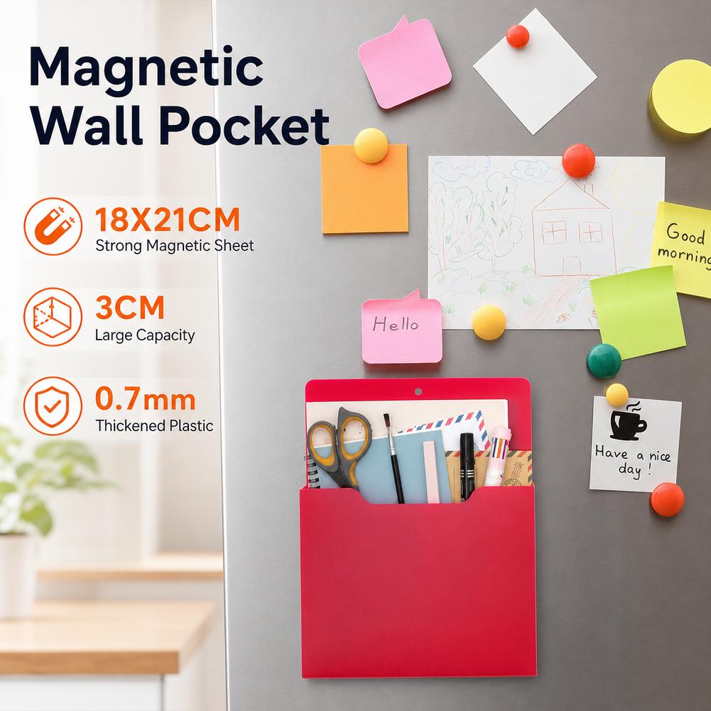磁石付きファイルホルダー。丈夫なプラスチック製で、壁に取り付 - Document Holder Stand のレビューと価格