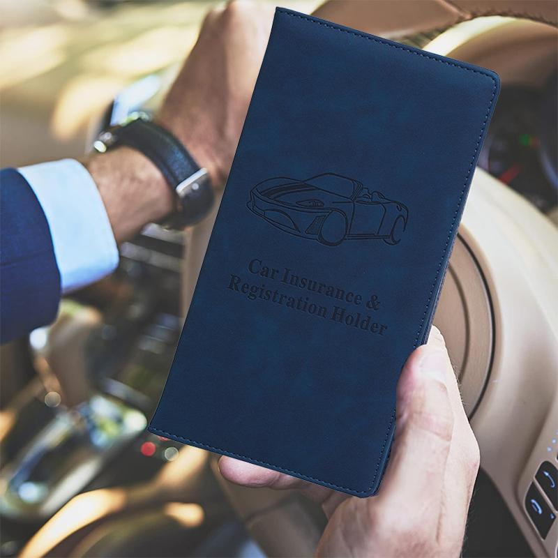 車の登録証・保険証ホルダー、カード・免許証用車載書類ホルダー - Document Holder Stand のレビューと価格