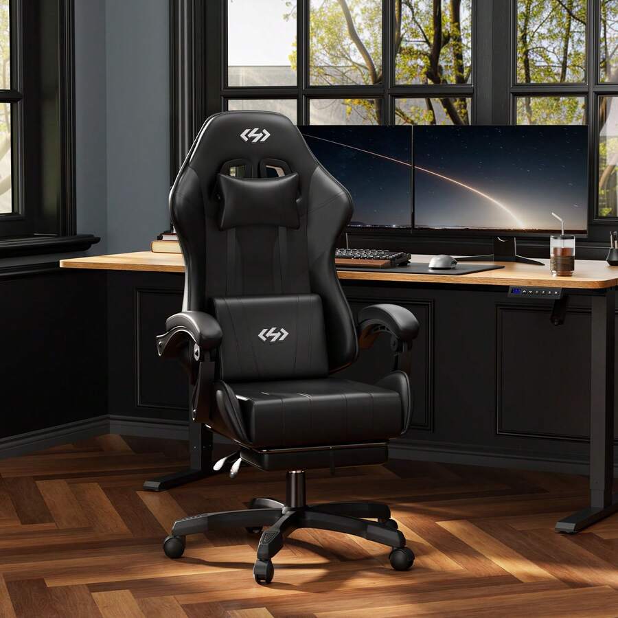 ゲーミングチェア、人間工学に基づいたコンピューターオフィスチ - Ergonomic Office Chair のレビューと価格