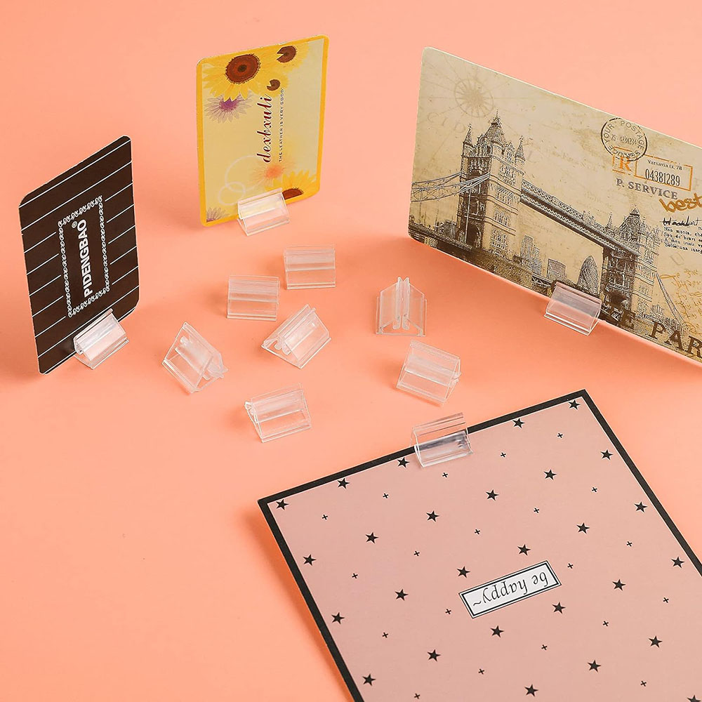 12/24/48個入り ミニクリアスタンド プレイスカードホ - Document Holder Stand のレビューと価格
