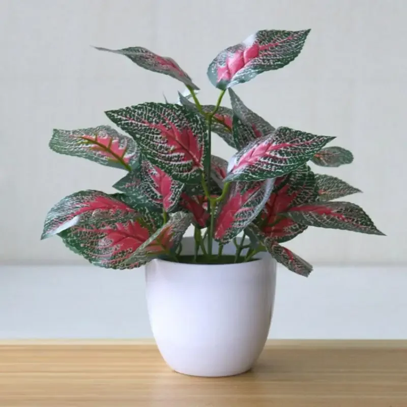 人工観葉植物、盆栽、造花、家庭用装飾品、植木鉢、オフィス装飾 - Home Office Layout のレビューと価格